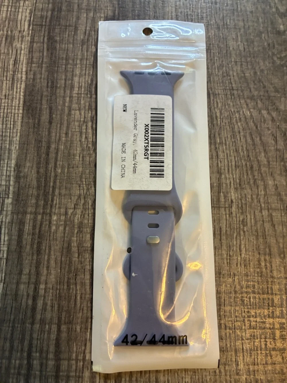 Universal Lavender Silicone 42/44mm Sport Watch Band